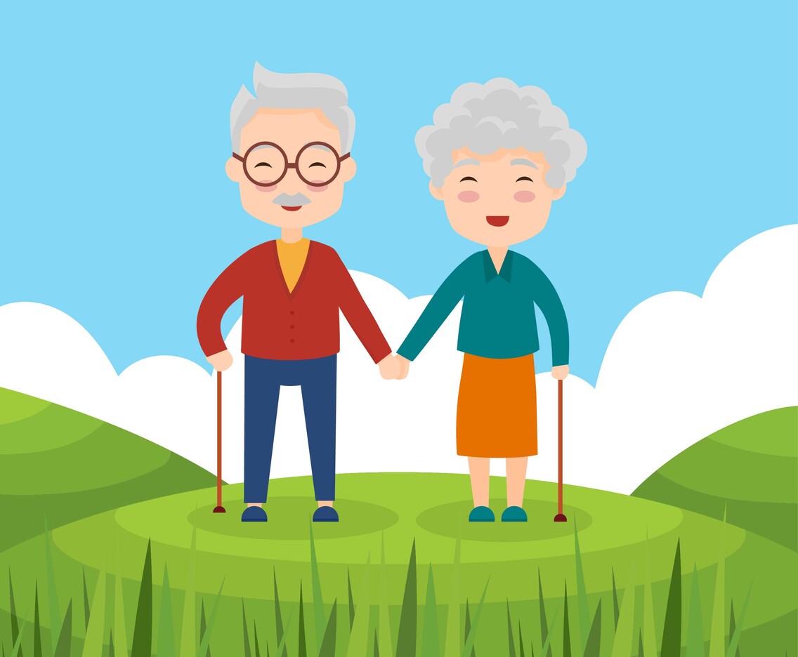 Grandparents Vector