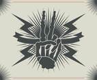 Outstanding Skeleton Linocut Vectors