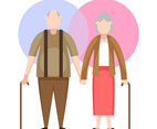 Unique Grandparents Vectors