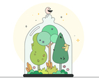 Secret Garden Vector