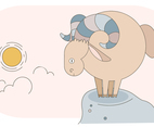 Sheep Ram Vector