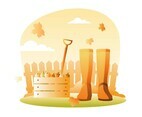 Fall Boots Vector