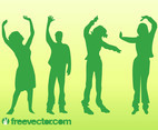 Dancing Vector People