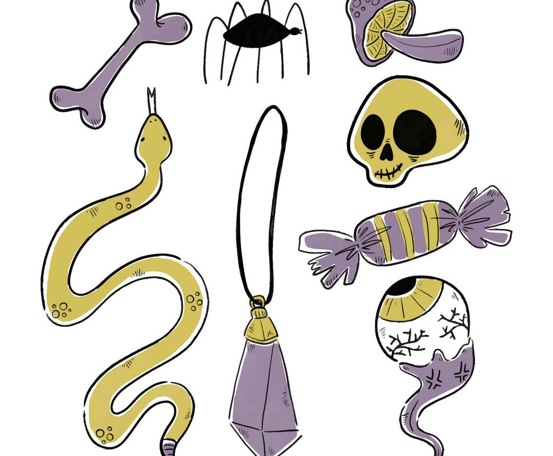 Spooky Halloween Elements