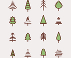 Outlined Tree Elements