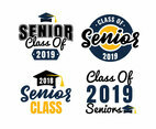 Senior Class Logo Badges