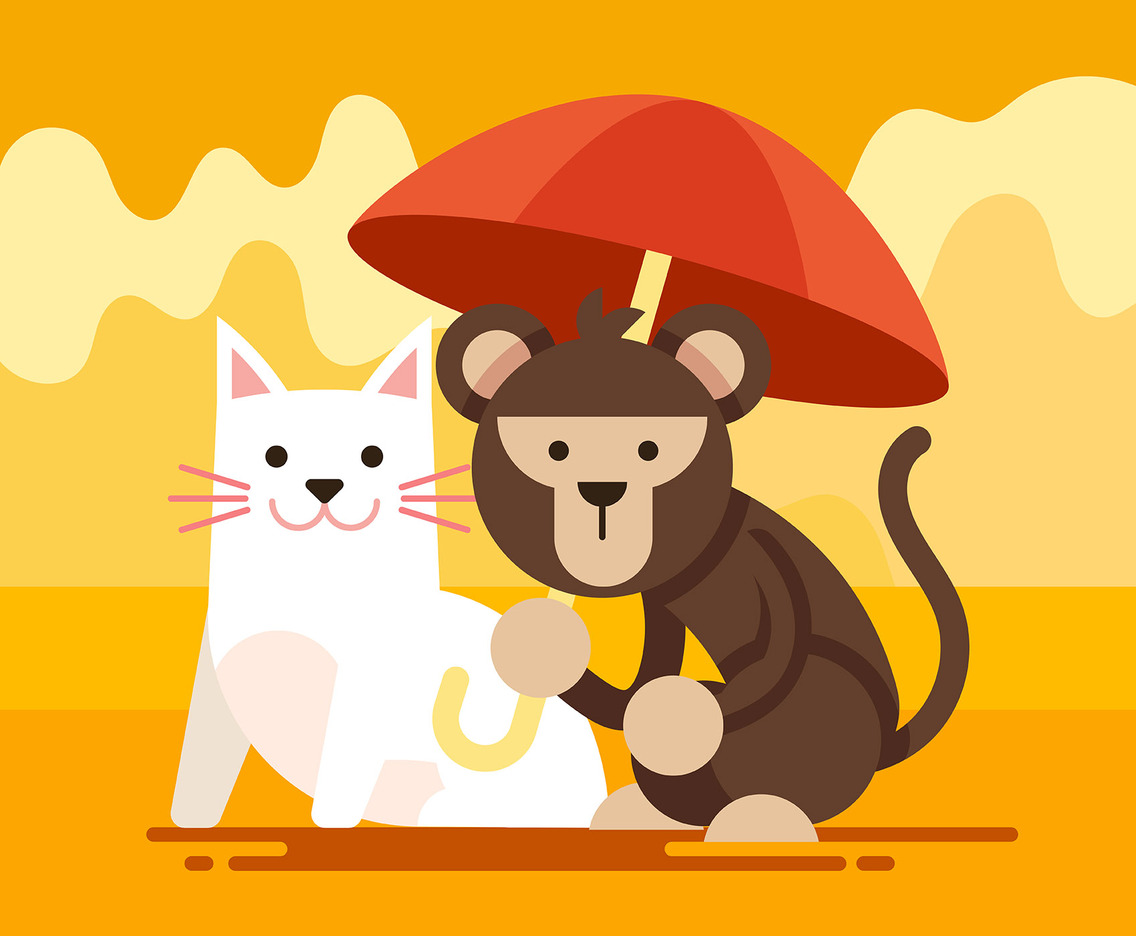 Animal Friends Illustration