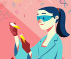 Female Scientist