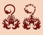 Scorpion Tattoo Illustration