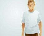 T Shirt Model Male