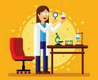 Female Scientist