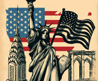 United States Landmark Map