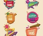 Vintage signs