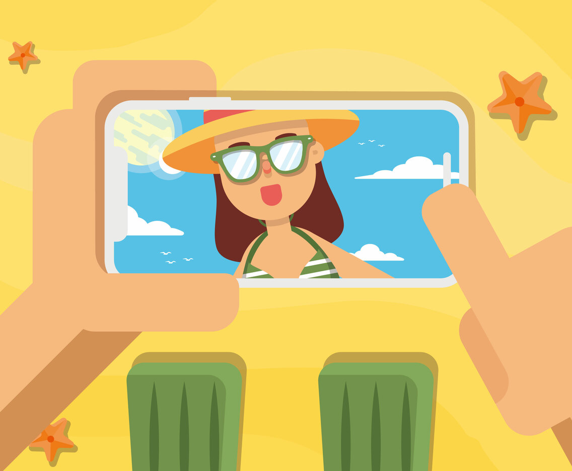 Selfie Vector