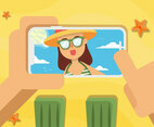 Selfie Vector