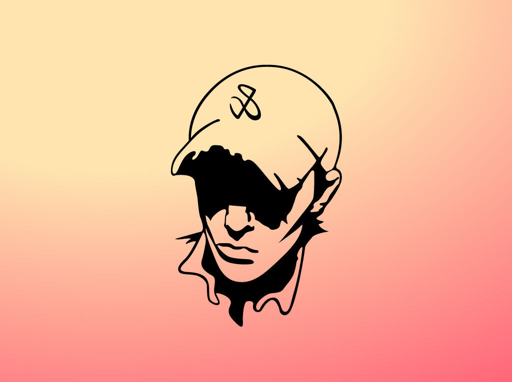 Vector Boy With Hat