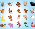 Animal Characters Vectors