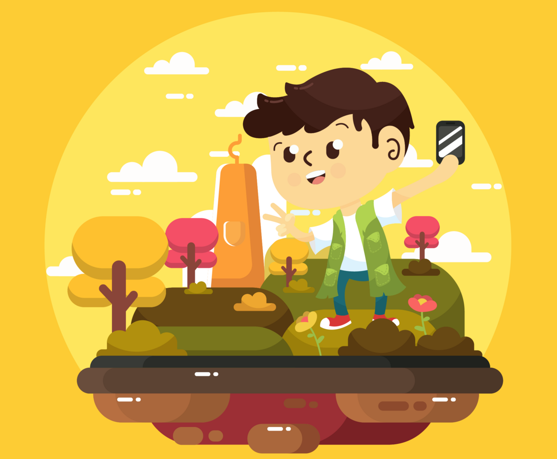 Selfie Vector