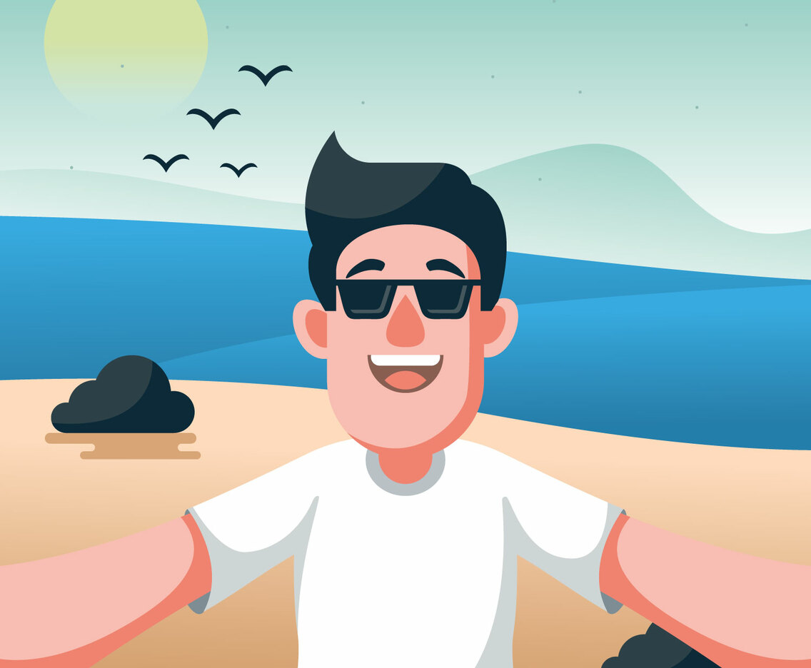 Selfie Illustration