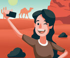 Selfie Illustration
