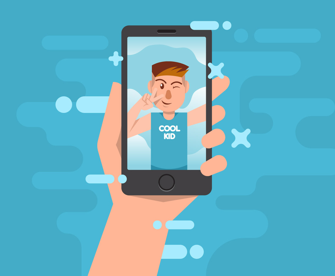 Selfie Illustration