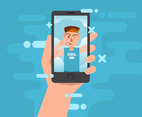Selfie Illustration
