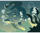 Arrogant Fish Vector