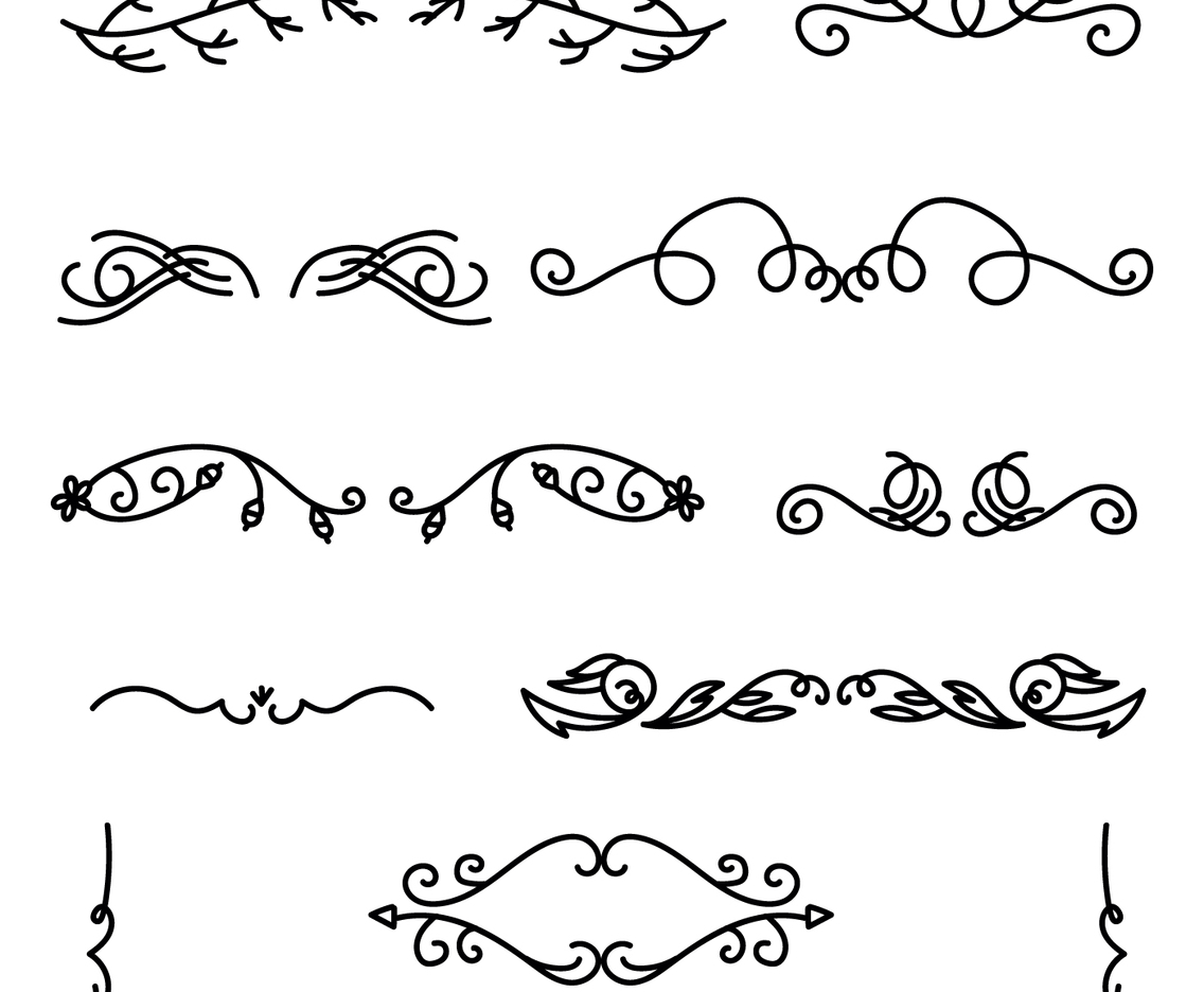 Hand-drawn Dividers