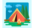 Camping Landscape