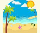 Beach Papercraft