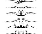 Hand Drawn Decorative Ornamental Elements