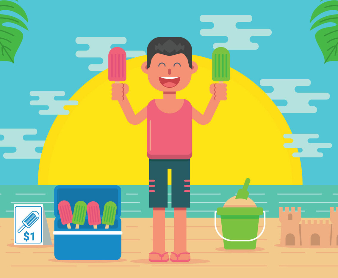 Summer popsicles