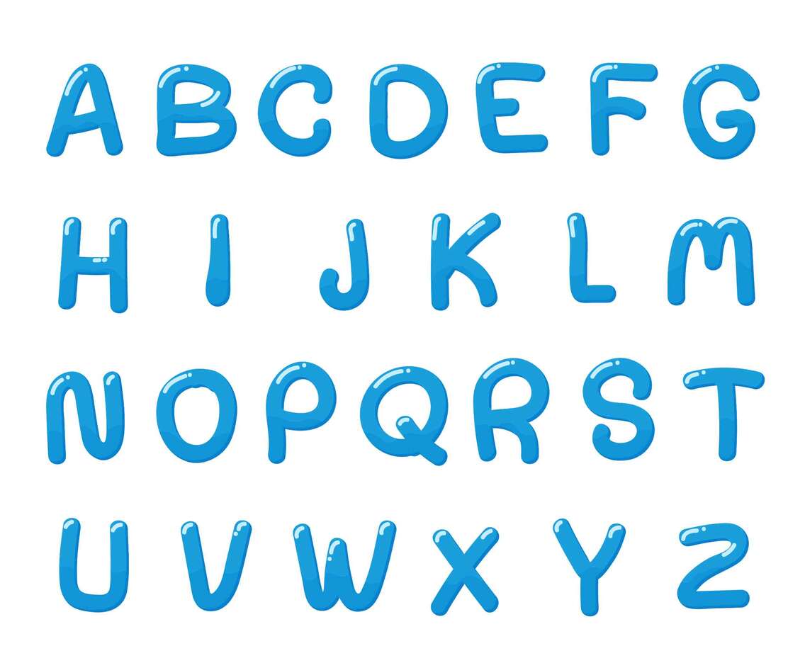 Water Alphabet