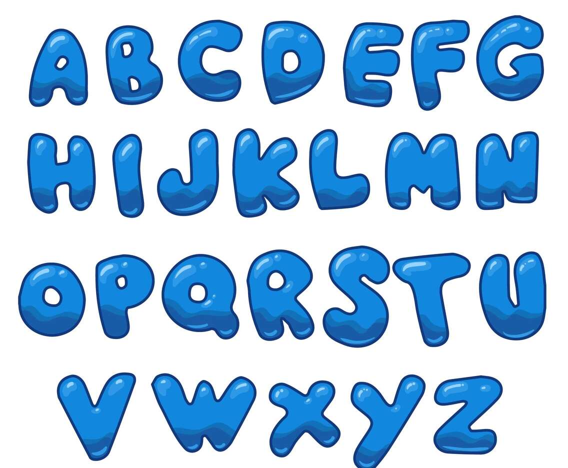 Water Alphabet