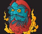 Japanese Tattoo Vector Illustration