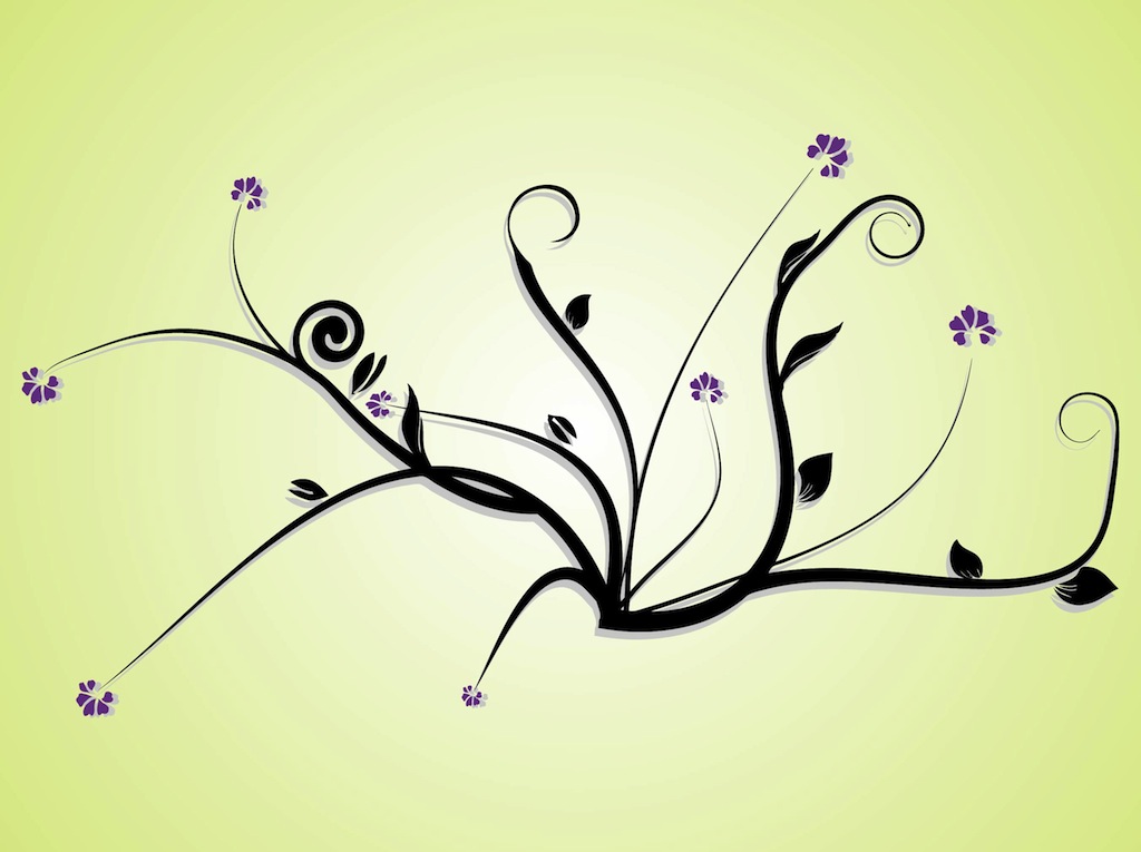 Floral Image Vector