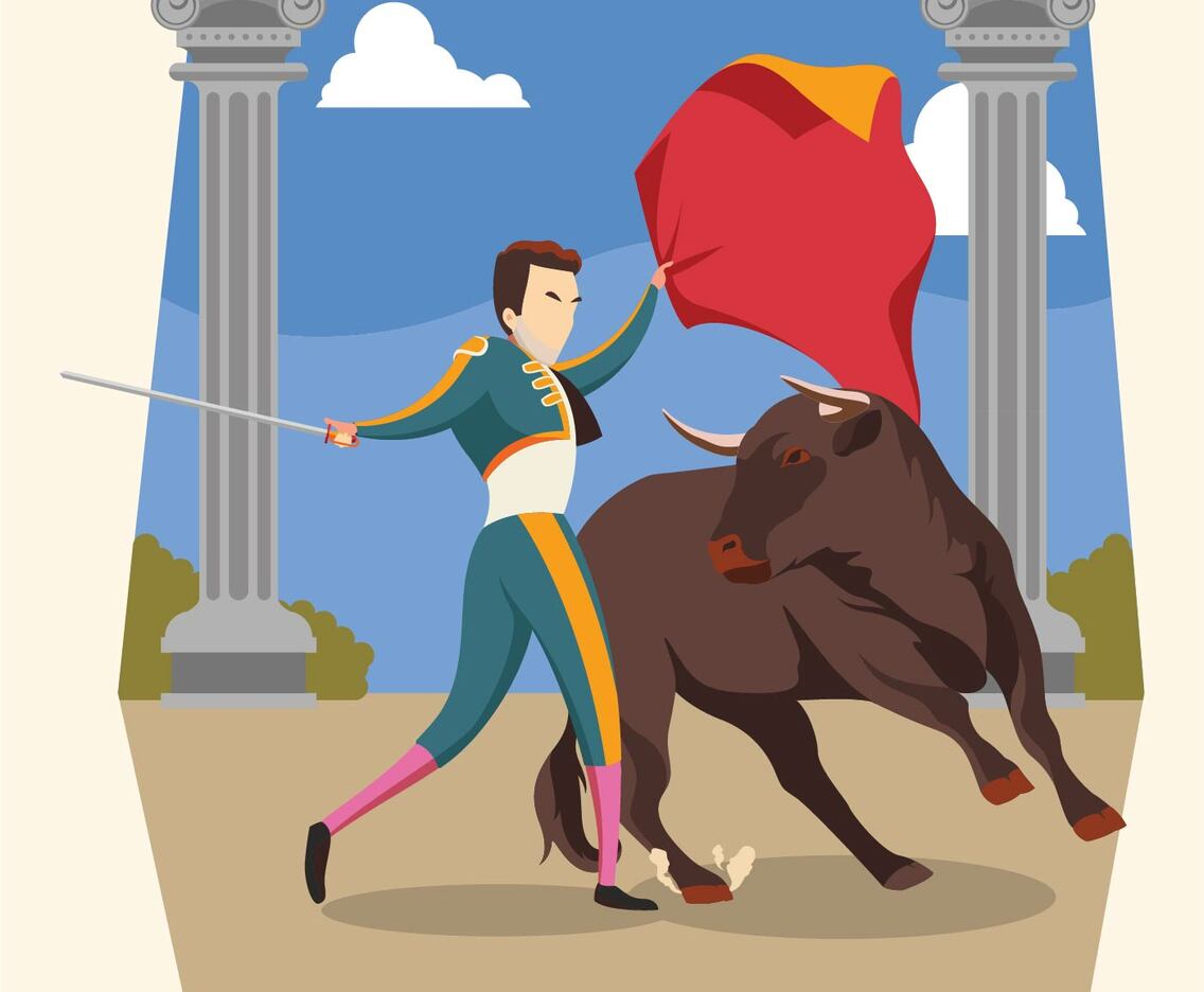 Bull Illustration