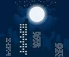 Moon Space Scape Background