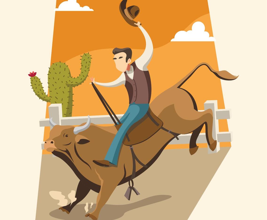 Bull illustration