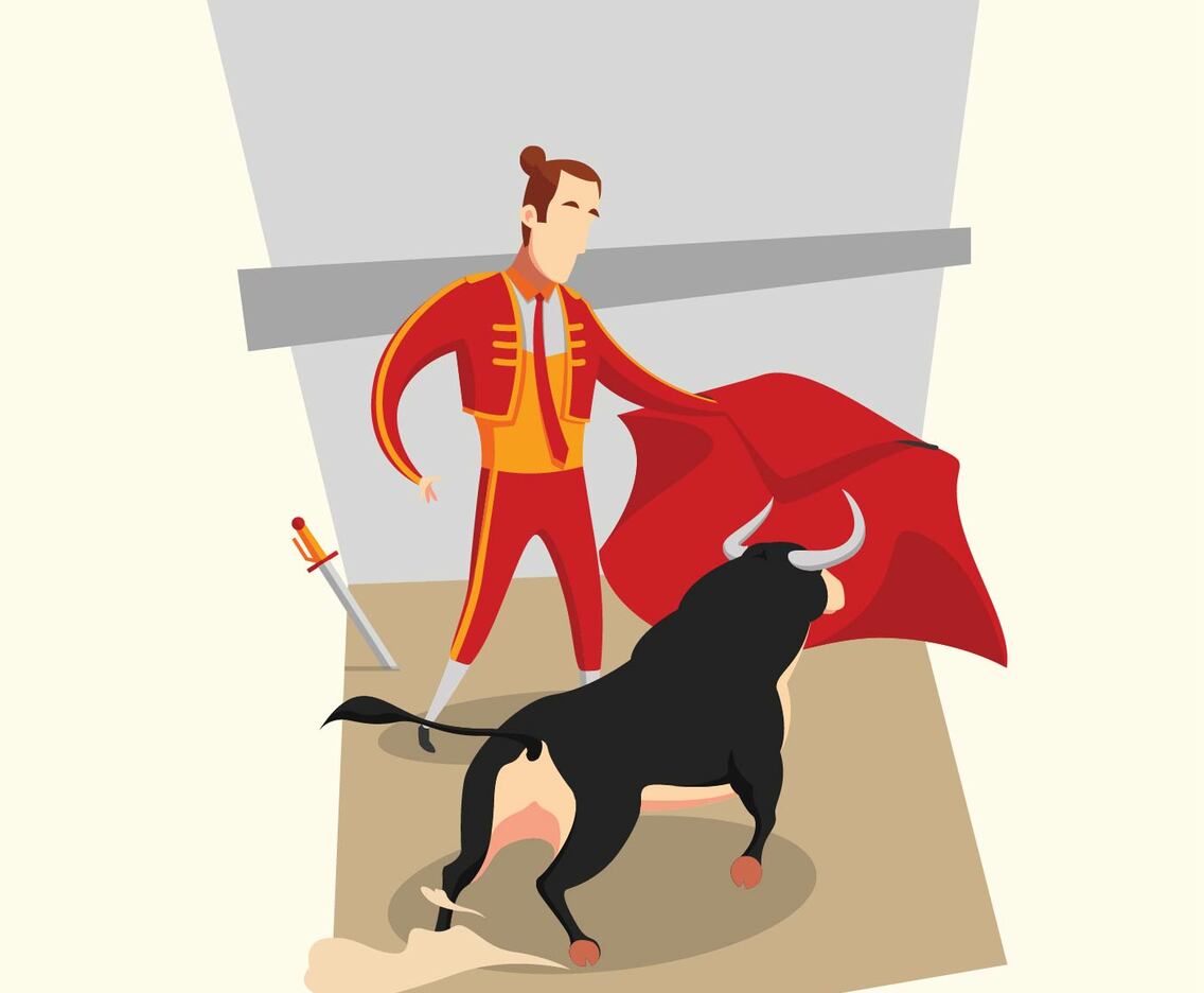 Bull Illustration