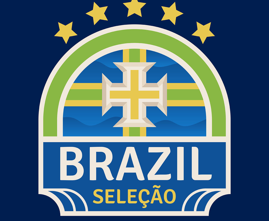 Brazil World Cup Soccer Badges
