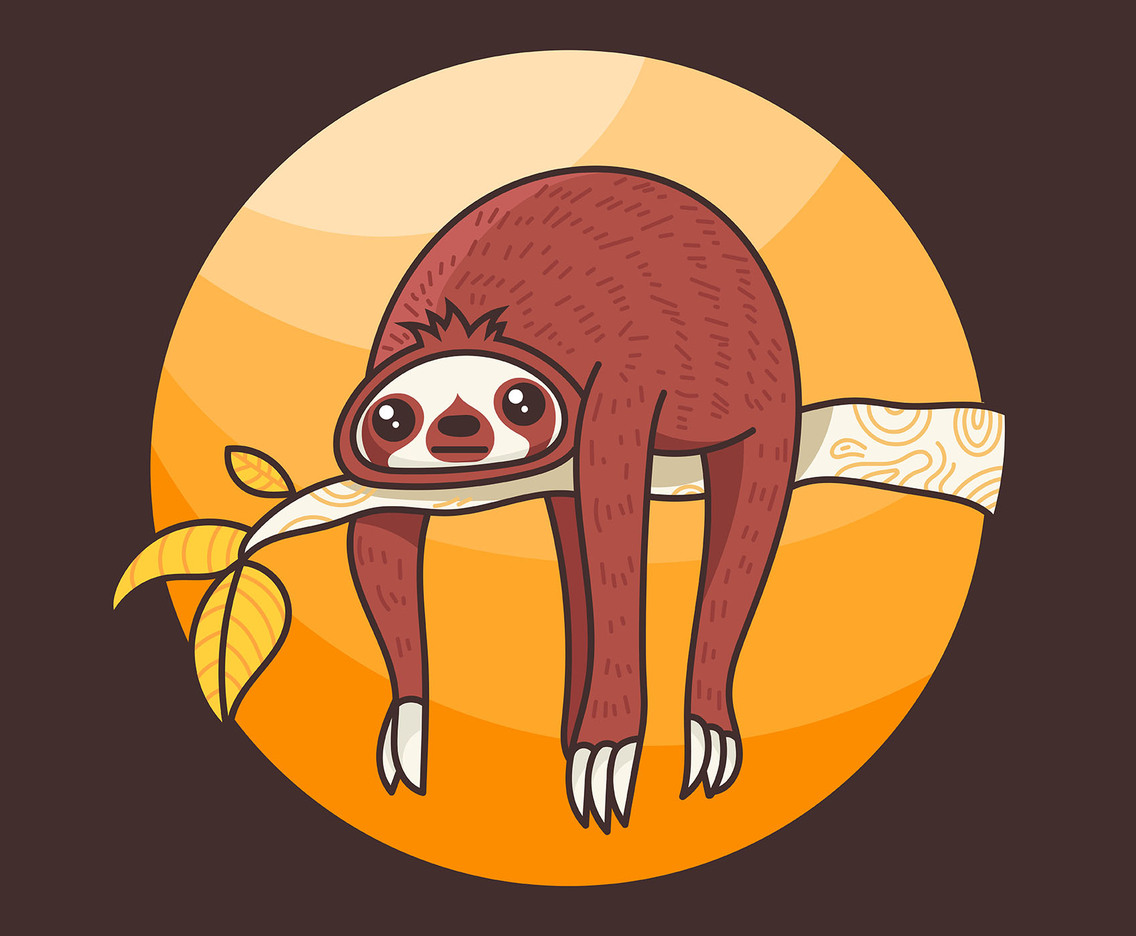 Sloth Illustration