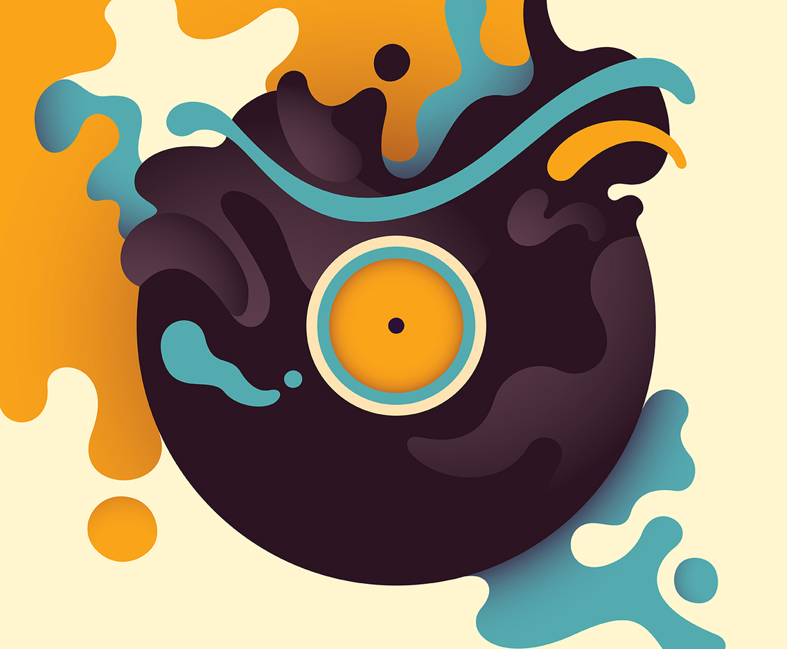 vinyl records