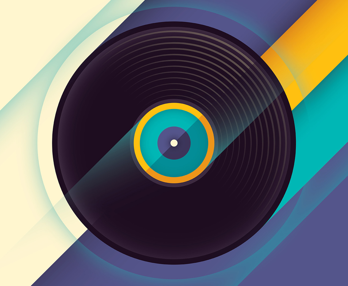 vinyl records