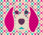 abstract dog