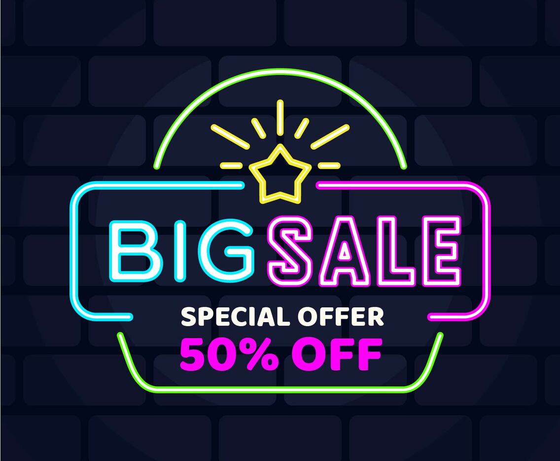 Neon Sale