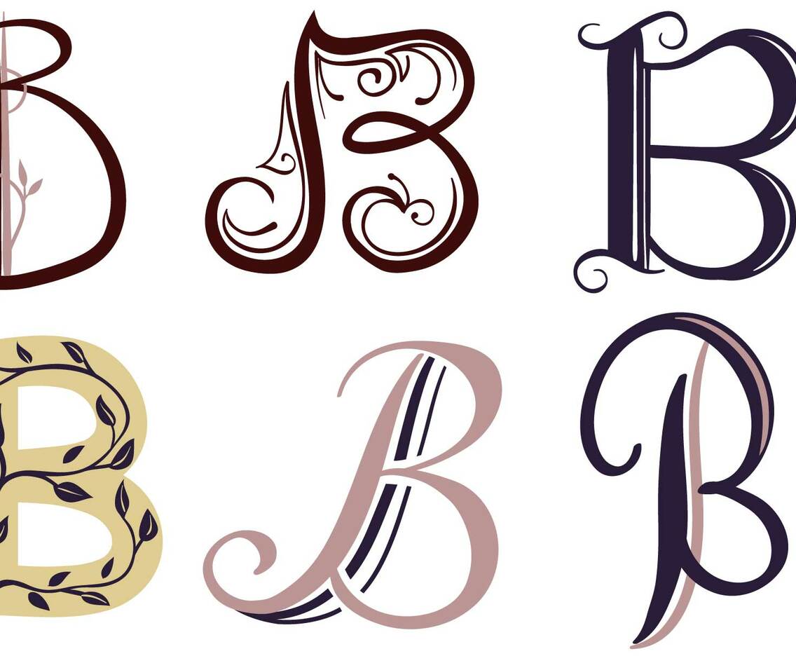 B Letters 2 Vectors