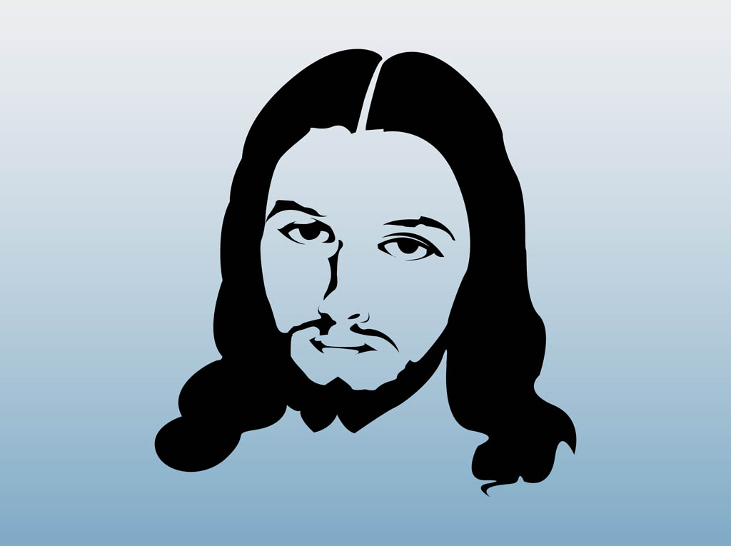 Jesus Face Graphics