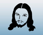 Jesus Face Graphics