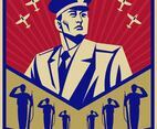 Liberation Day Vintage Poster